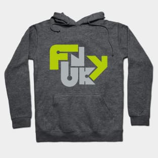 Cool funky GREY Hoodie